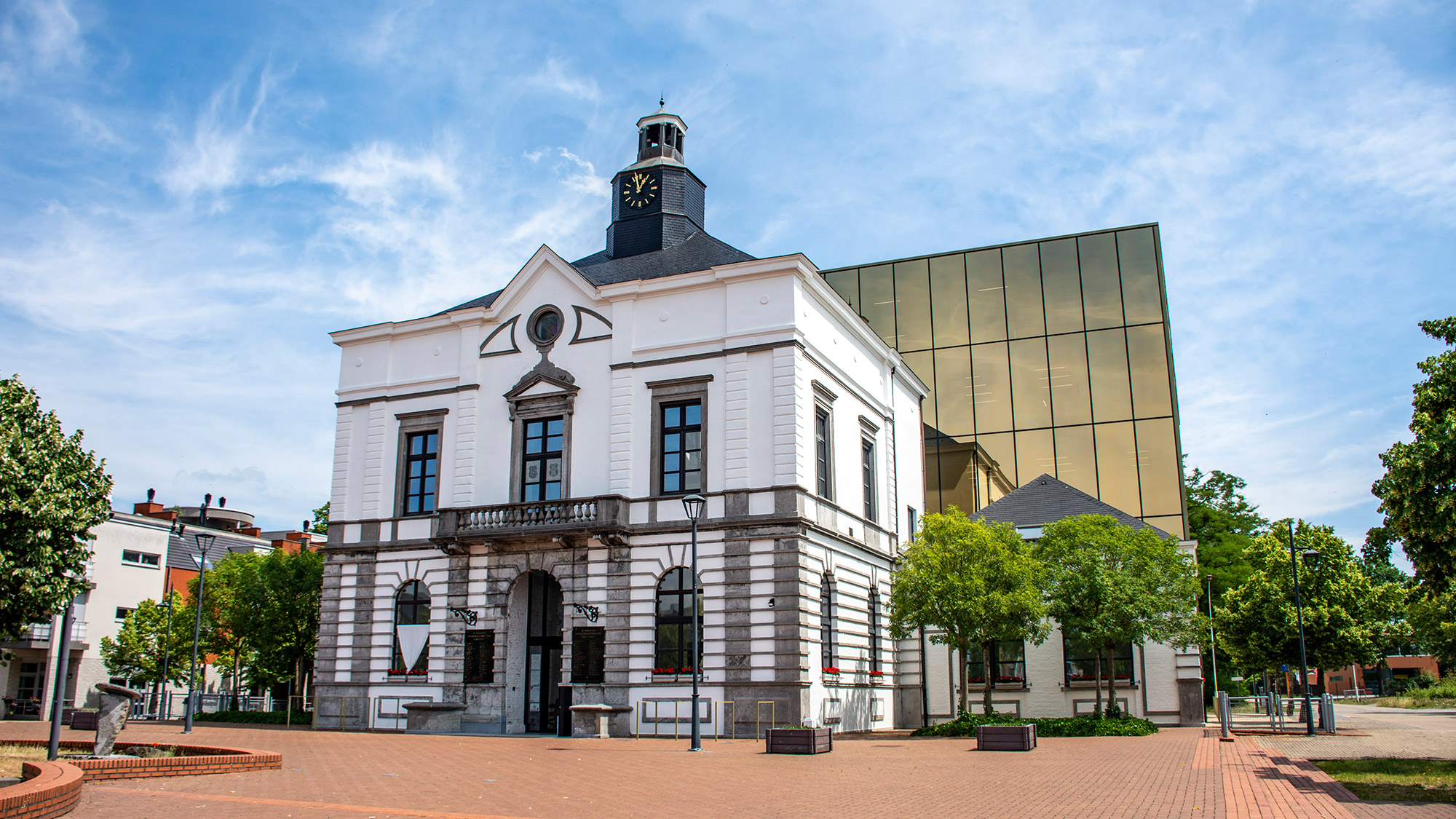 Het gemeentehuis van Leopoldsburg